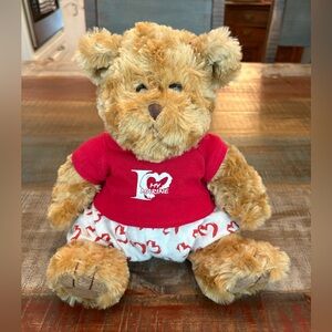 “I LOVE MY MARINE” Teddy BEAR with Removable PAJAMAS!